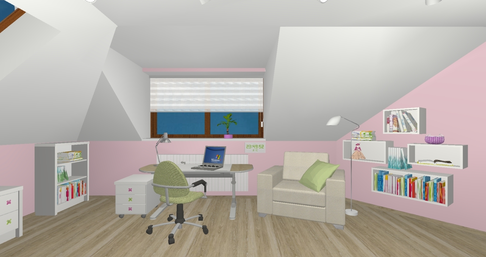 RD Kačice Na Průhoně - 3D návrh