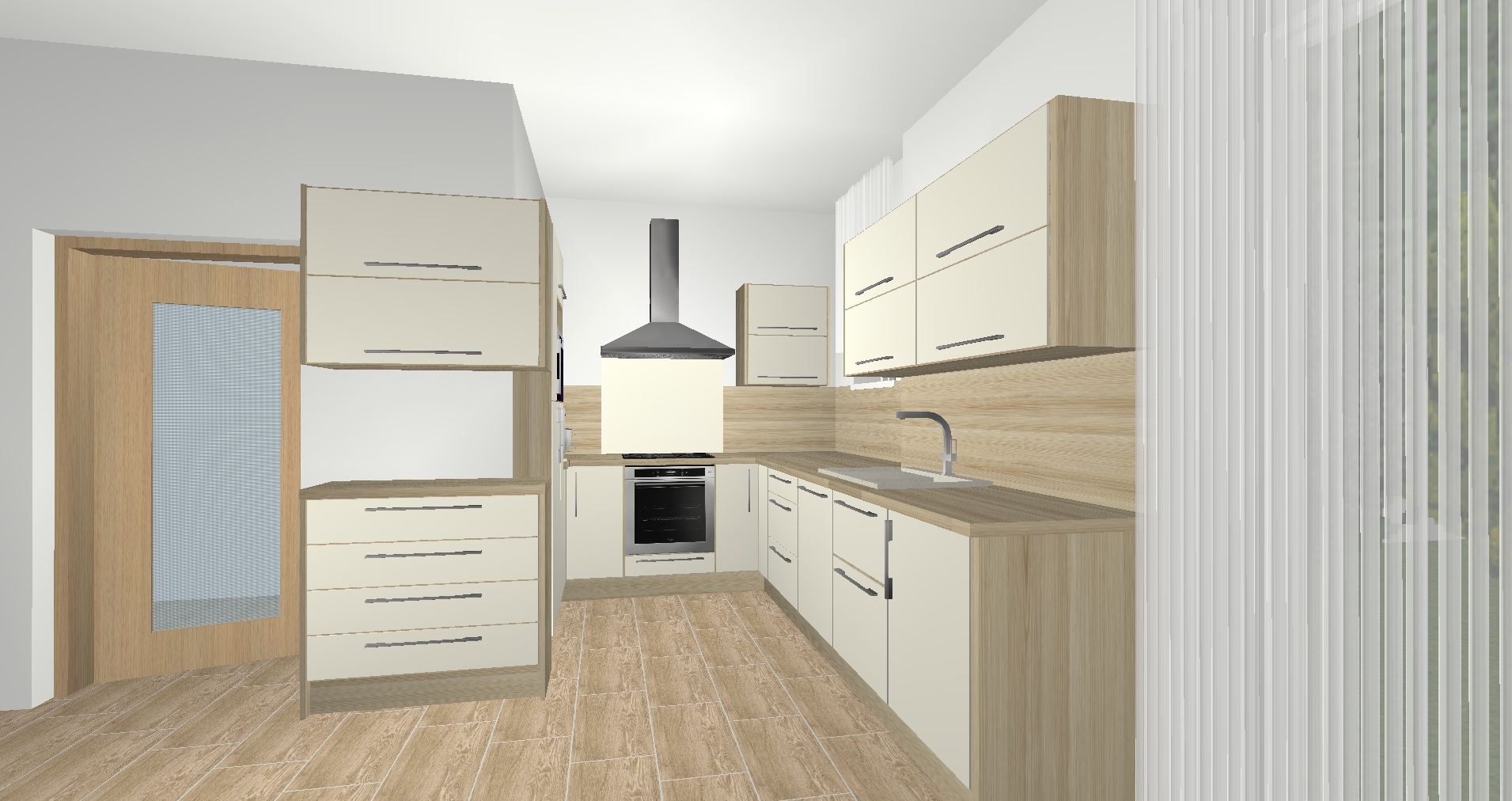 RD Kladno A. Dvořáka - 3D návrh