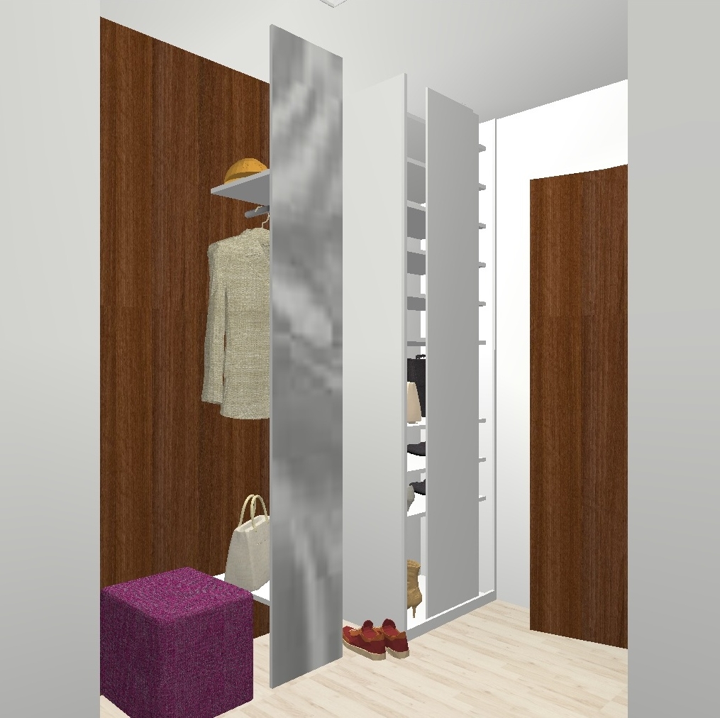 Byt Kladno Karla Tomana - 3D návrh